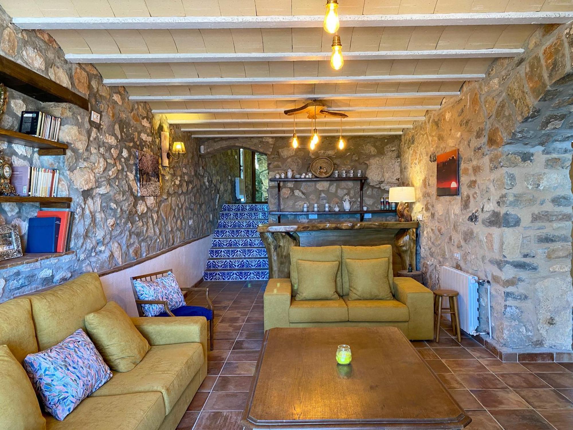 La Cueva De Miravet - Villa De Lujo En La Cima De La Montana Con Vistas Al Mar Cabanes  Exterior photo