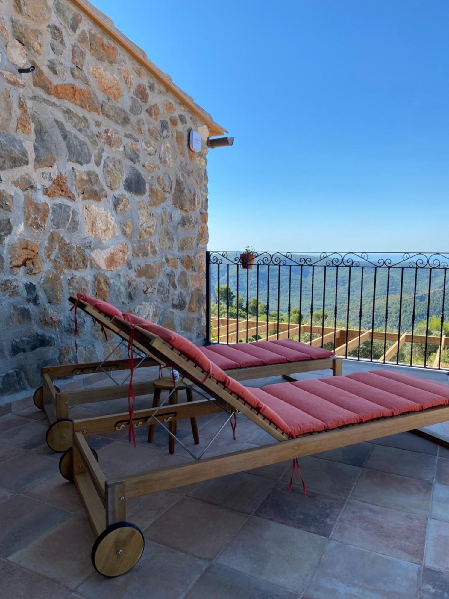 La Cueva De Miravet - Villa De Lujo En La Cima De La Montana Con Vistas Al Mar Cabanes  Exterior photo