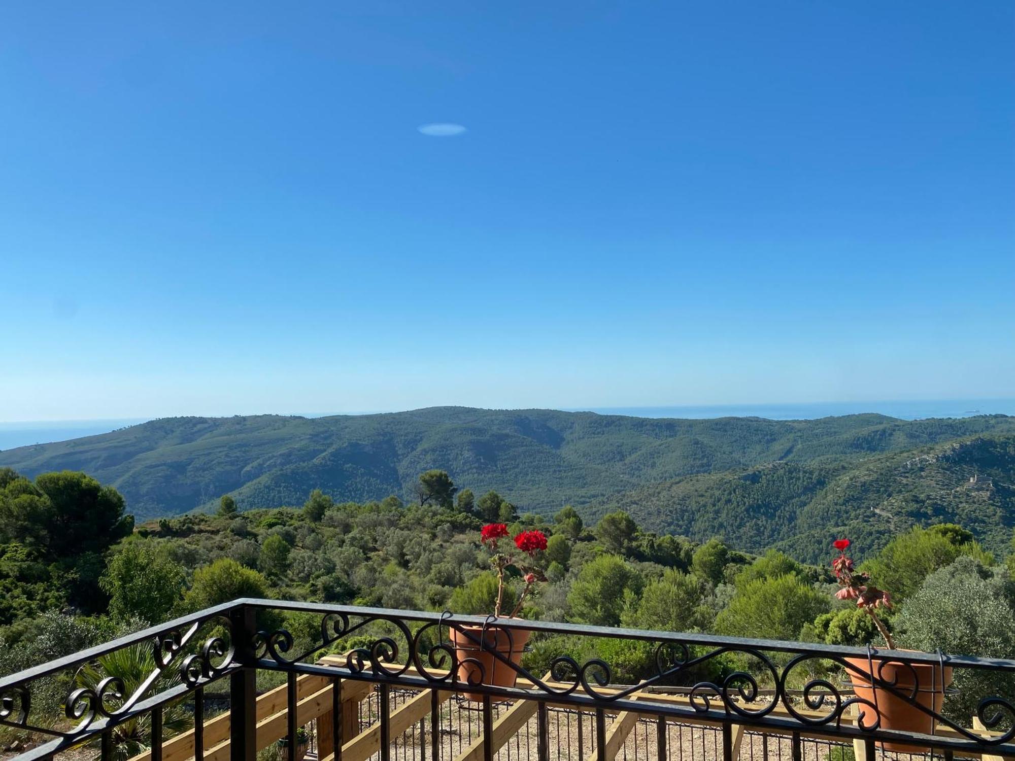 La Cueva De Miravet - Villa De Lujo En La Cima De La Montana Con Vistas Al Mar Cabanes  Exterior photo